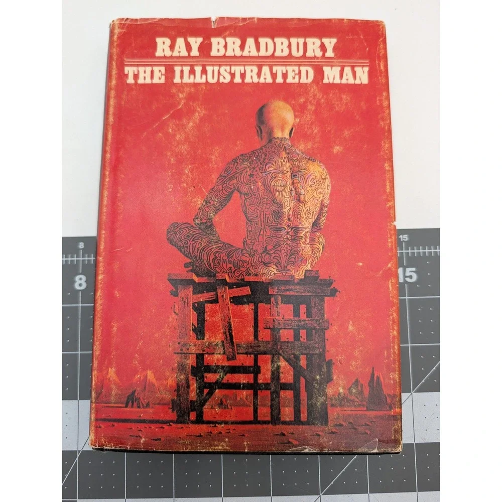 Ray Bradbury The Illustrated Man Hardcover Book Club Edition 1951 Vintage